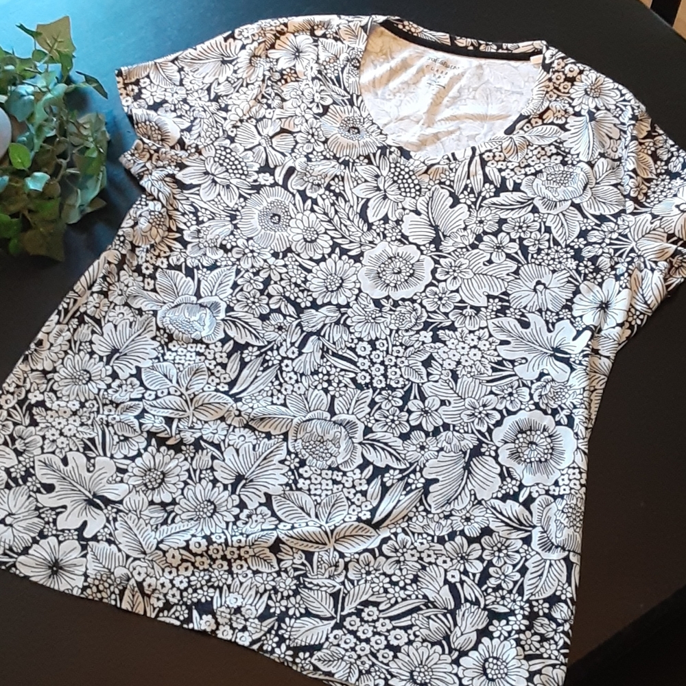 Croft & Barrow v-neck top
